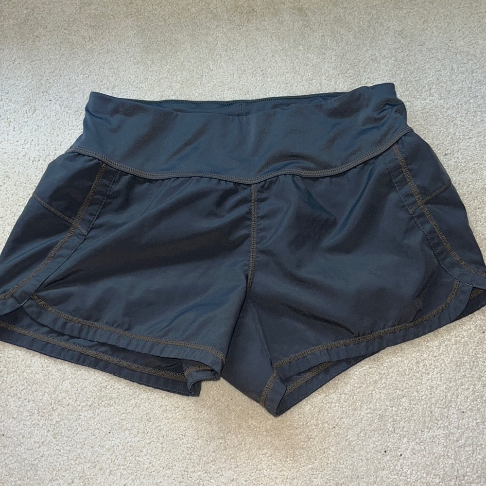 Target grey running shorts